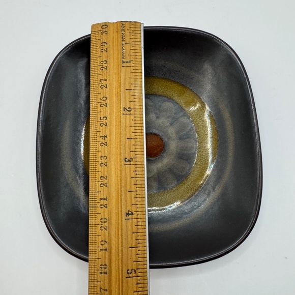 Denby Arabesque Sweet Dish Small Square Plate - Picture 3 of 7